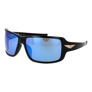Police Black Plastic Men's Sunglasses